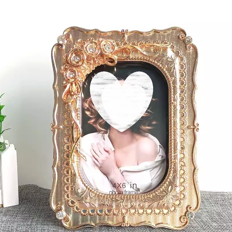 Luxury Lifestyle Photos - Europese stijl mode gouden fotolijst, 6-inch