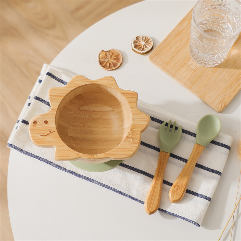 Baby Houten Servies Set Dinosa - Bamboo Cutlery Set recensie en prijs