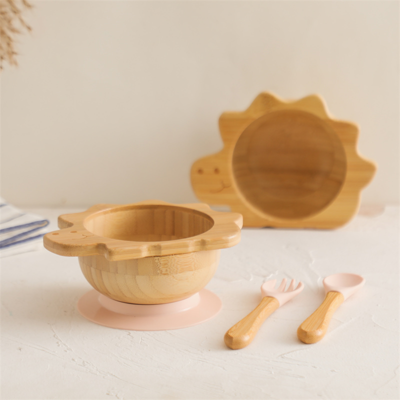 Baby Houten Servies Set Dinosa - Bamboo Cutlery Set recensie en prijs