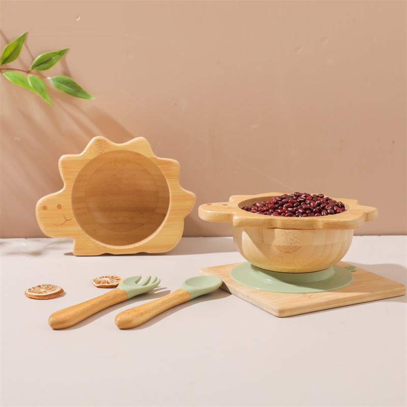 Baby Houten Servies Set Dinosa - Bamboo Cutlery Set recensie en prijs