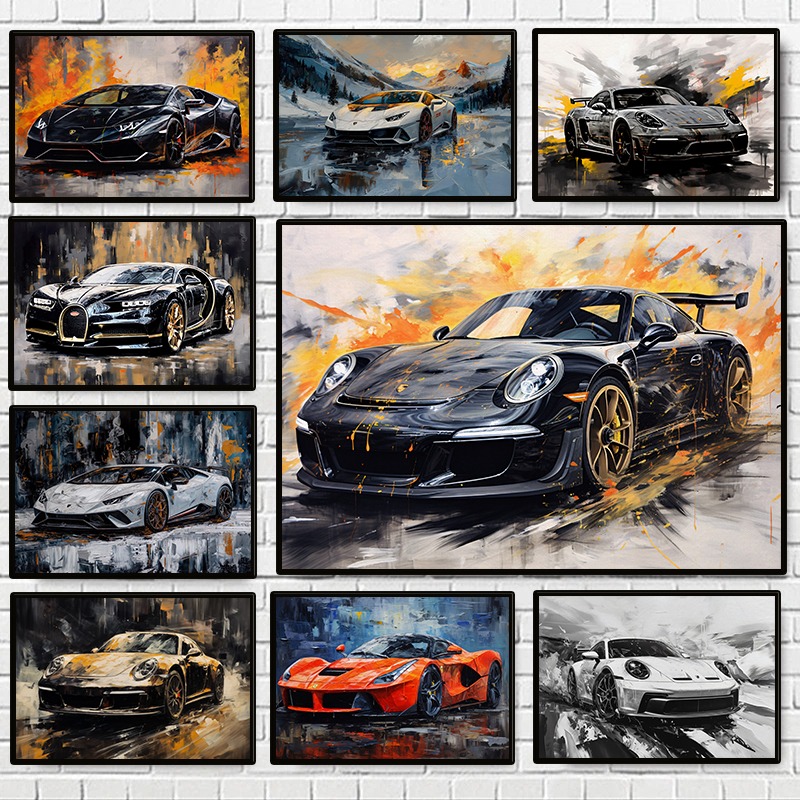 Moderne abstracte luxe auto's  - Luxury Lifestyle Photography recensie en prijs