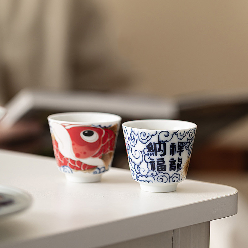 1Pc Chinese Vintage Porseleine - Handmade Ceramic Mug recensie en prijs